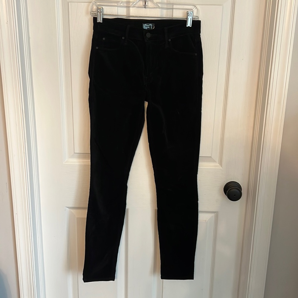 Mother The Charmer Velvet Pant
